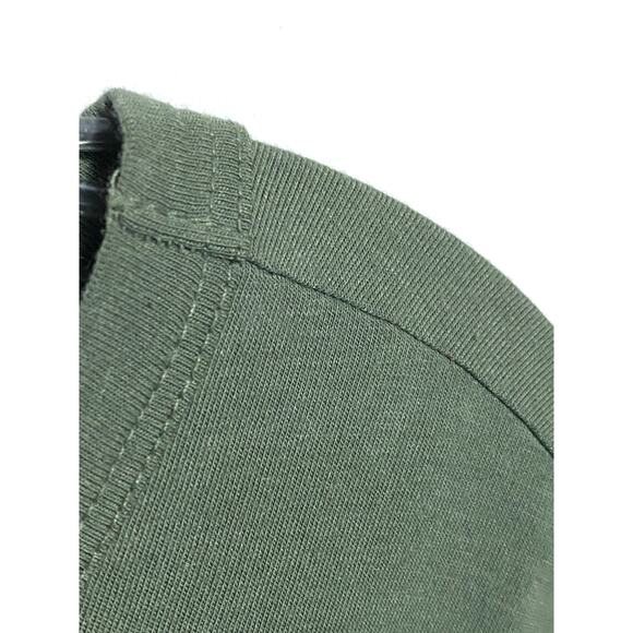 SO Sonoma Green Long Sleeve Shirt Top Plus 2X Stretch Casual Comfort Boho Flowy - Picture 3 of 6